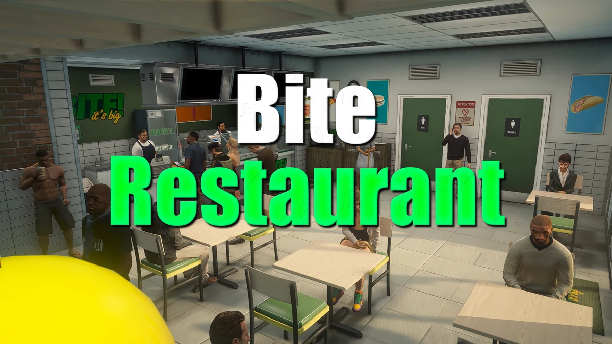 Bite Restaurant MLO – Fully Open Source | Premium FiveM Interior